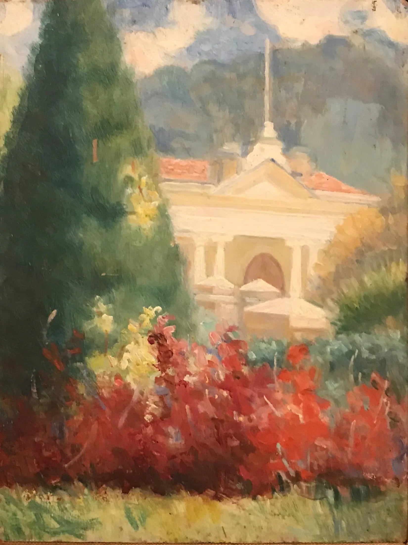 Escola Higino da Silveira à Teresópolis - Eliseu Visconti image 1 reproduction artisanale de tableau