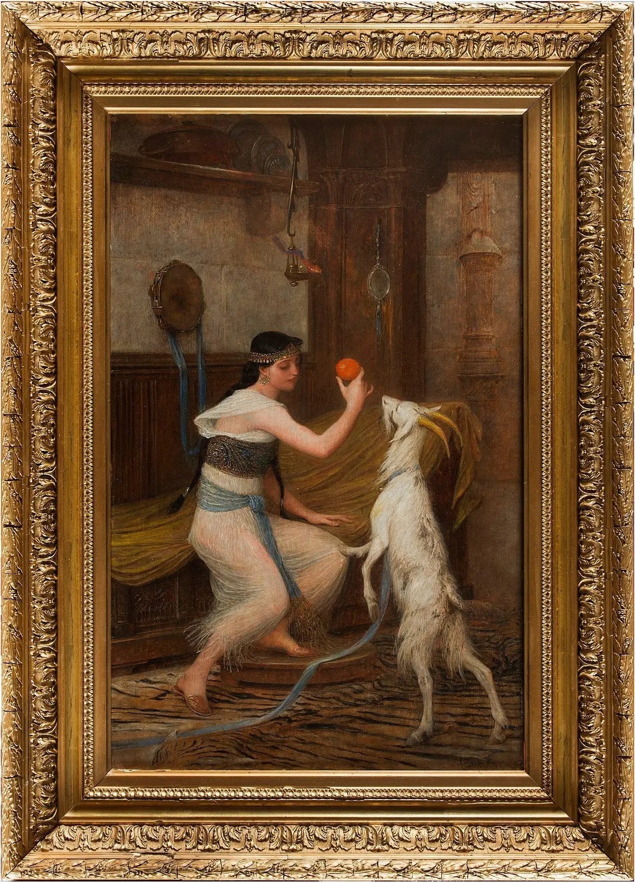 Esméralda - Lionel Royer image 1 tableau peint à l’huile sur toile