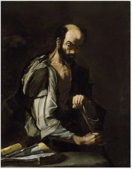 Ésope - Jusepe de Ribera image 1 copie peinte à la main à l’huile