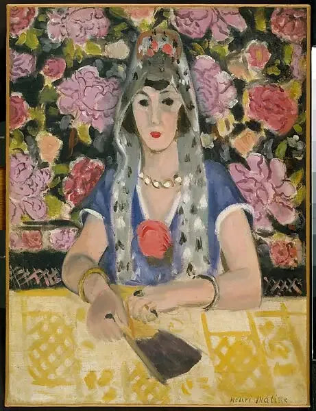 Espagnol : Harmonie en bleu - Henri Matisse