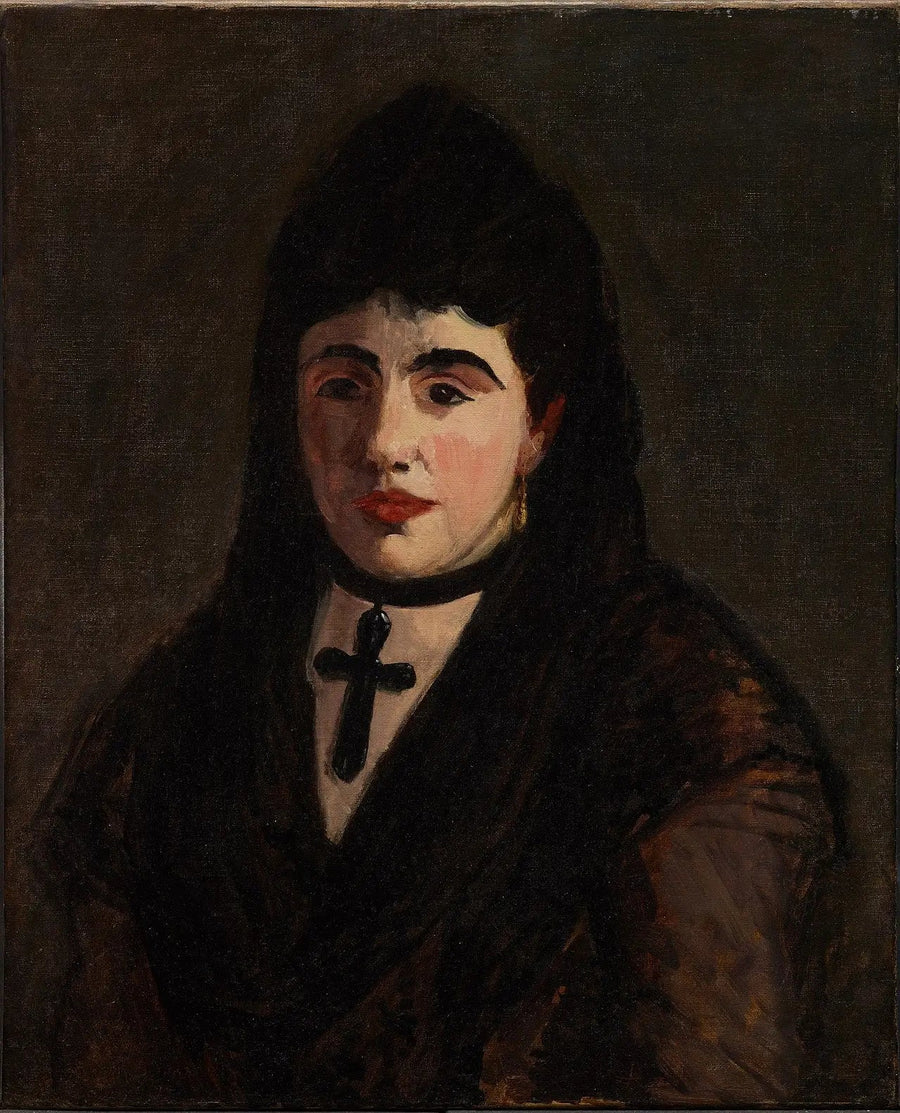 Espagnole à la Croix Noire - Édouard Manet