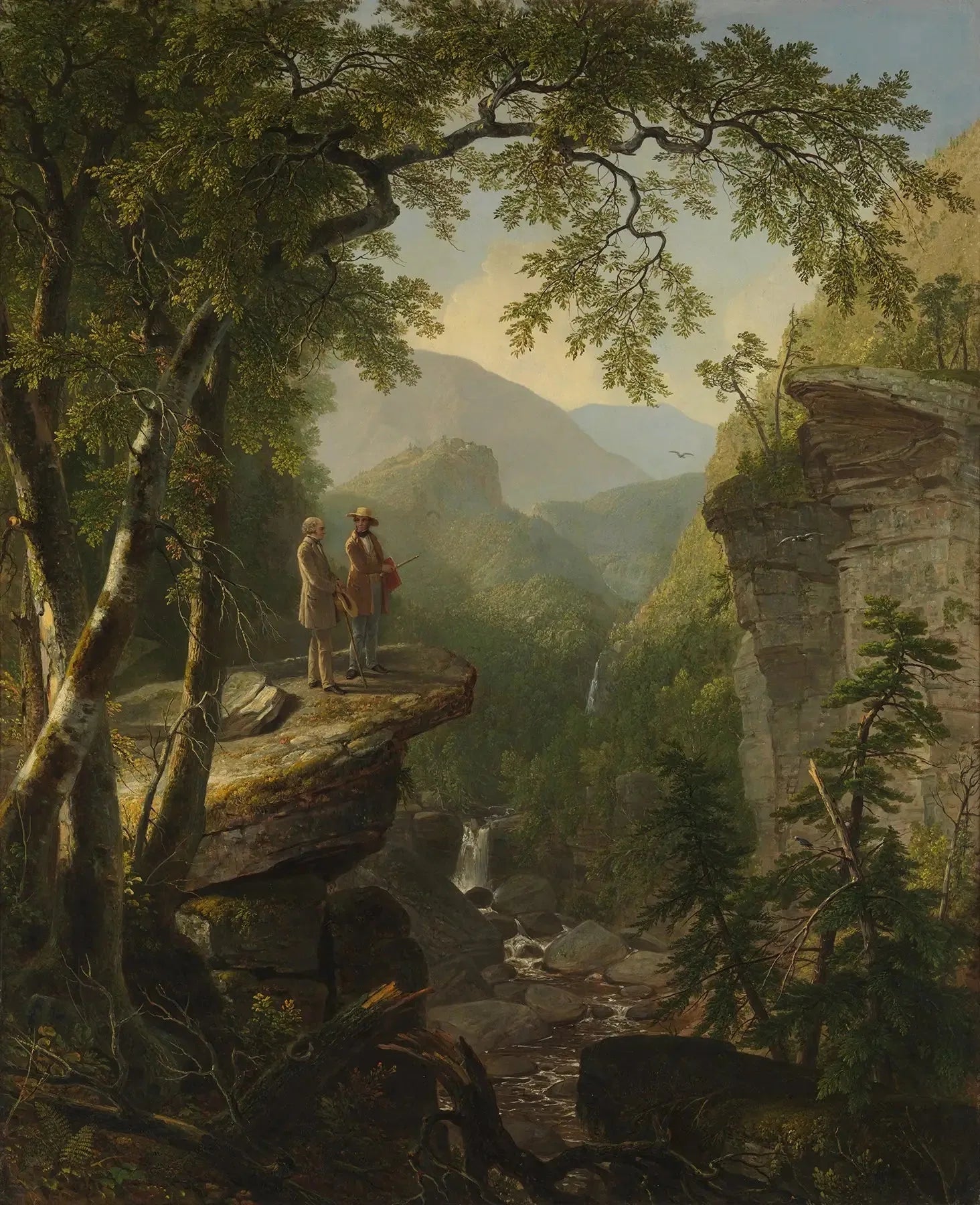Esprits apparentés - Asher Brown Durand image 1 reproduction de peinture à l’huile