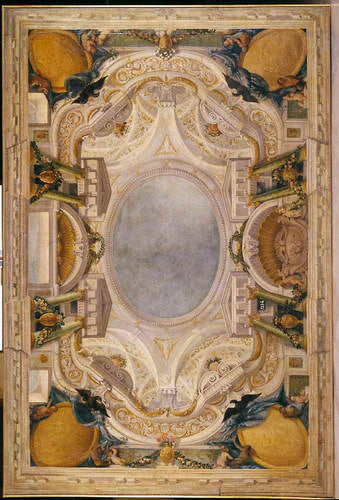 Esquisse pour un toit du Buen Retiro - Angelo Michele Colonna|Agostino Mitelli