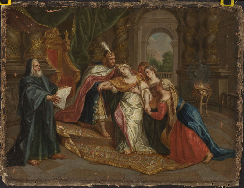 Esther et Assuérus - Antoine Coypel