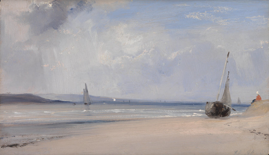 Un estuaire dans le nord de la France - Richard Parkes Bonington