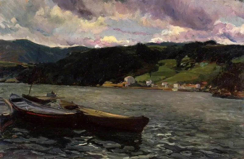 Estuaire du Nalón, Asturies - Joaquín Sorolla