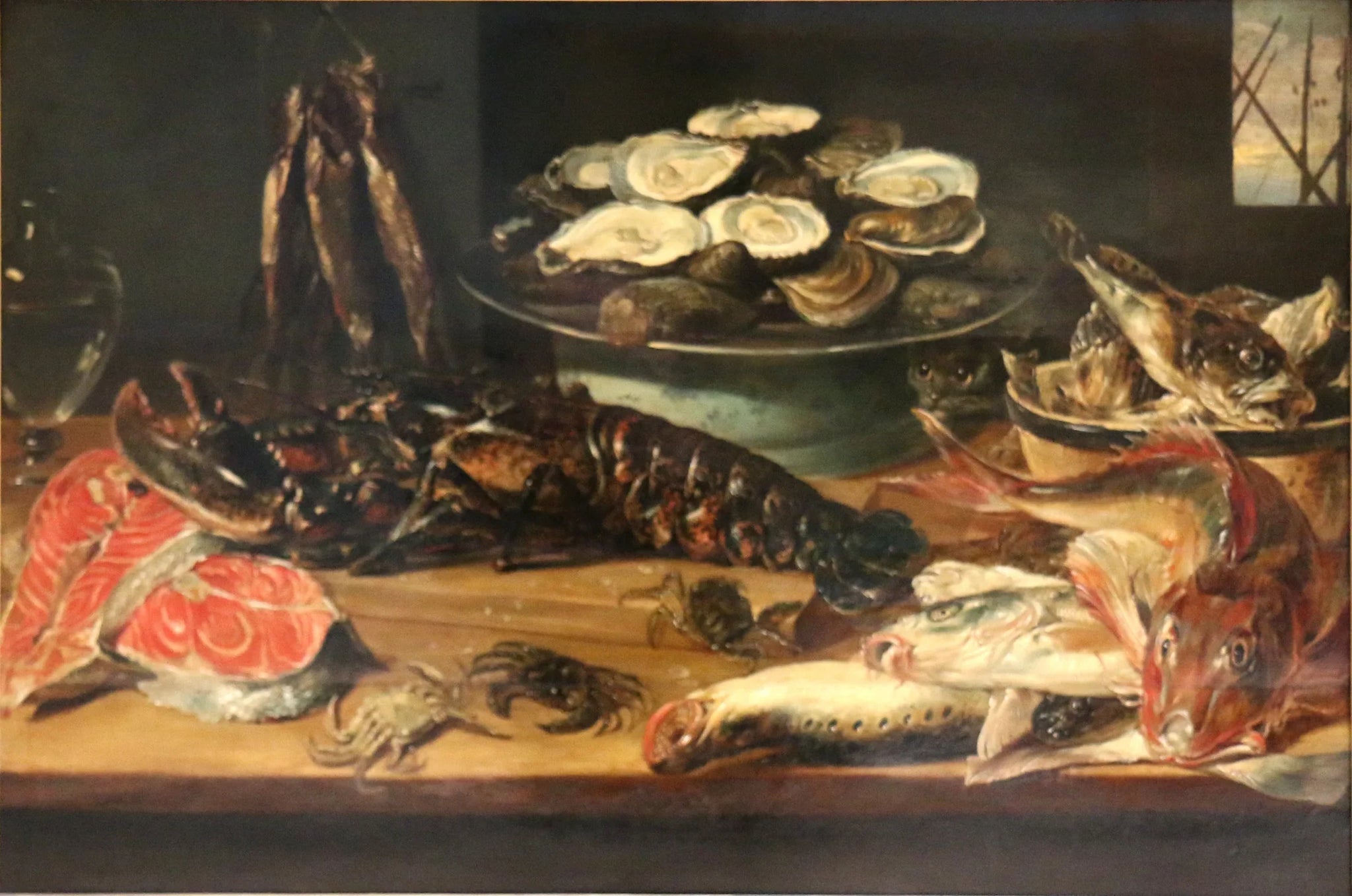Étal de poissonniers - Frans Snyders image 1 reproduction de peinture à l’huile
