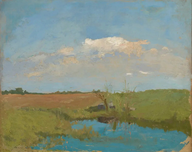 Étang dans les Landes - Odilon Redon
