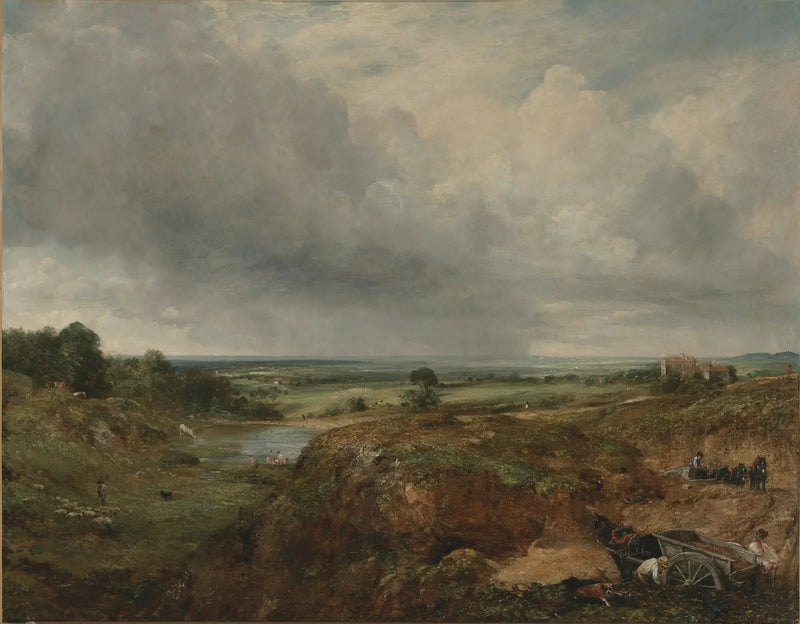 Étang de Branch Hill, Hampstead Heath (1824) - John Constable