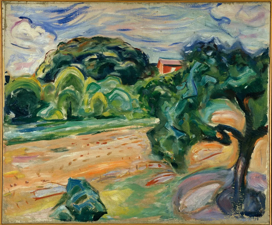 Été à Ekely - Edvard Munch