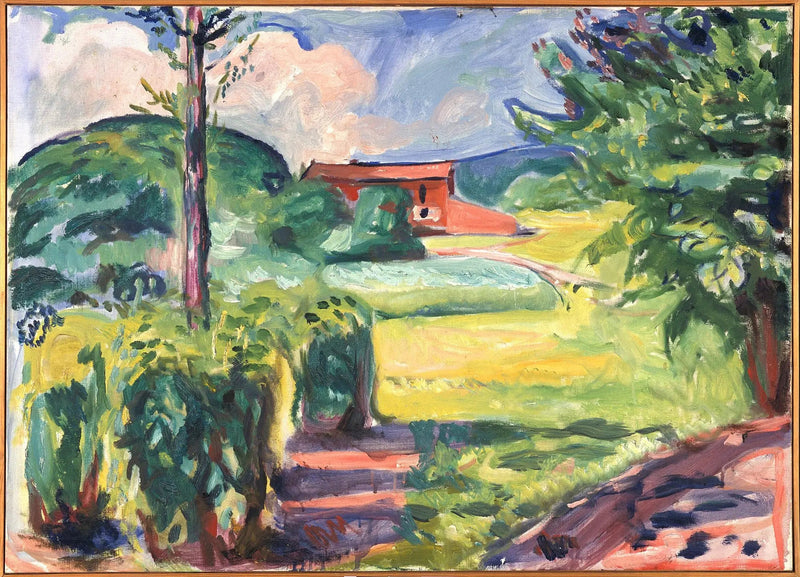 Été à Ekely - Edvard Munch
