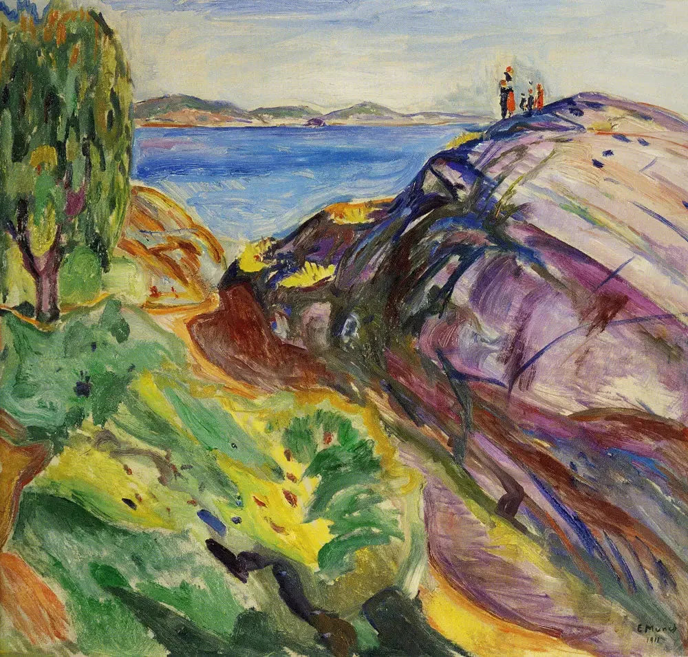 Été à Kragerø - Edvard Munch image 1 tableau peint à l’huile sur toile