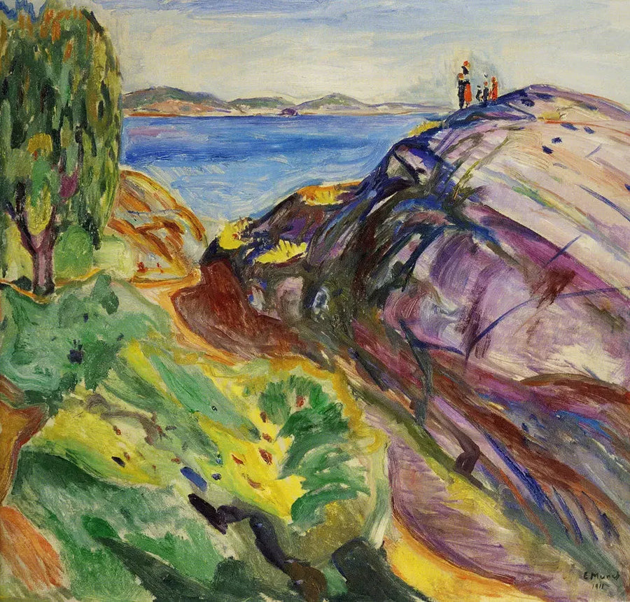 Été à Kragerø - Edvard Munch