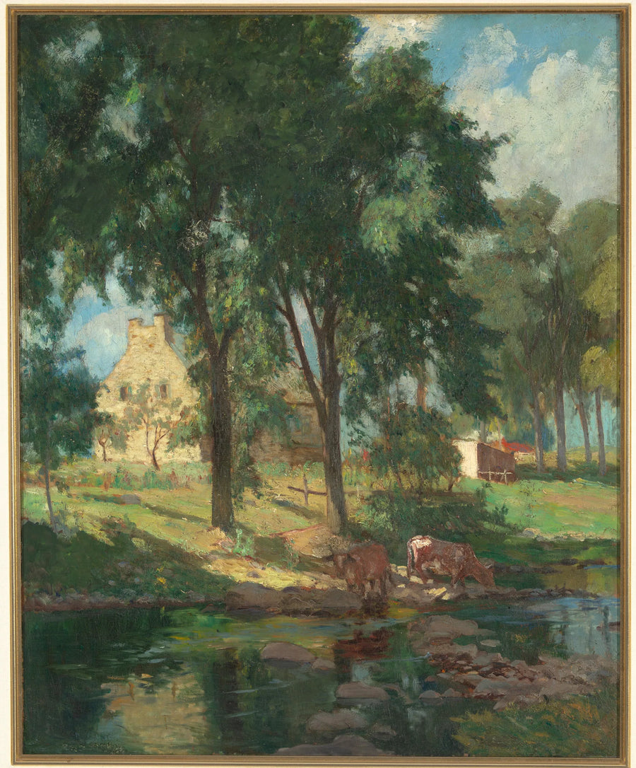 Été à Saint-Eustache - Maurice Galbraith Cullen