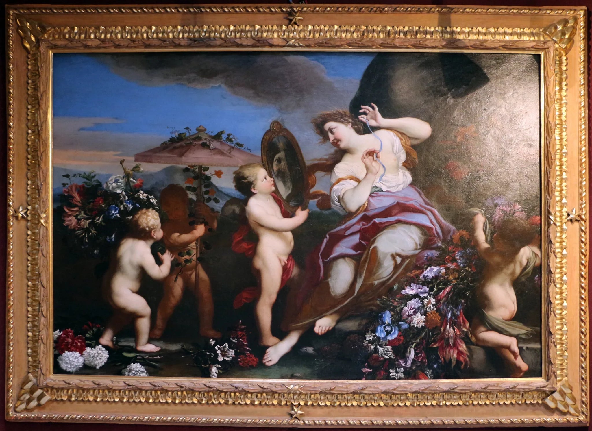 Été - Carlo Maratta image 1 reproduction artisanale de tableau