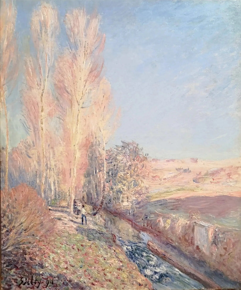 Été de la Saint-Martin, environs de Moret-sur-Loing - Alfred Sisley
