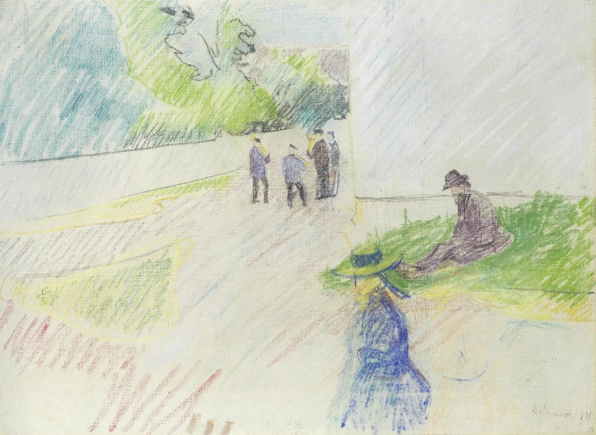 Été - Edvard Munch image 1 tableau peint à l’huile sur toile