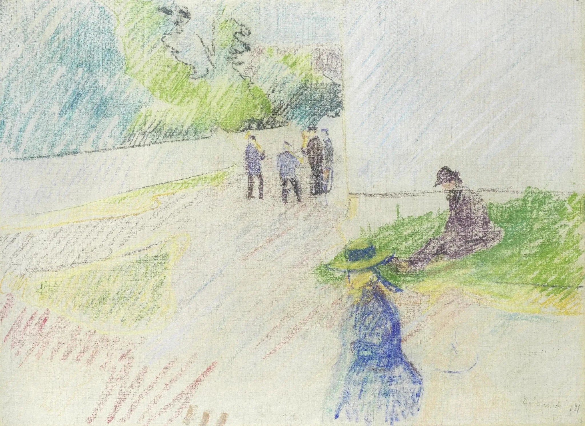 Été - Edvard Munch image 1 tableau peint à l’huile sur toile