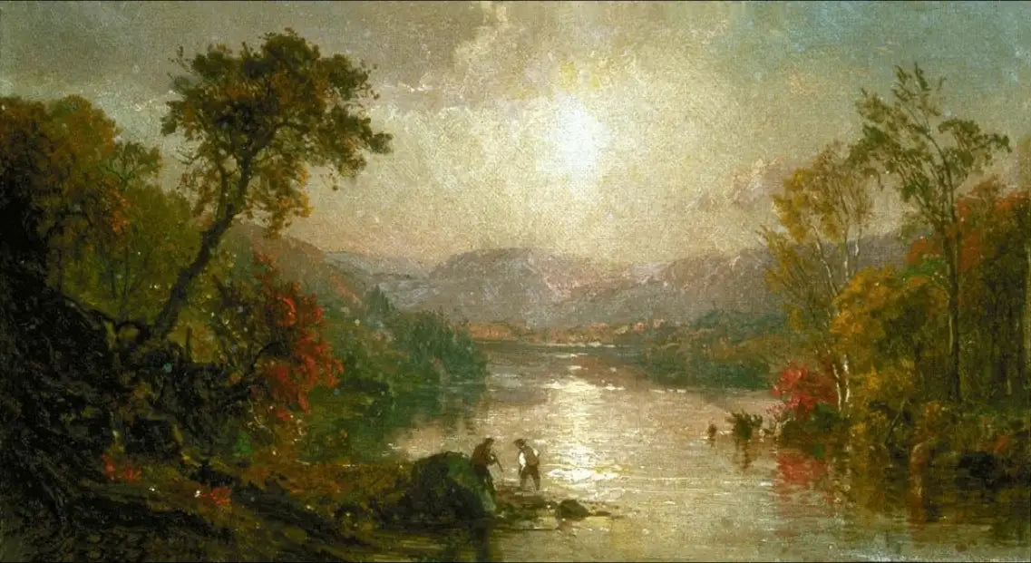 Été indien - Jasper Francis Cropsey image 1 copie de tableau peinte à la main