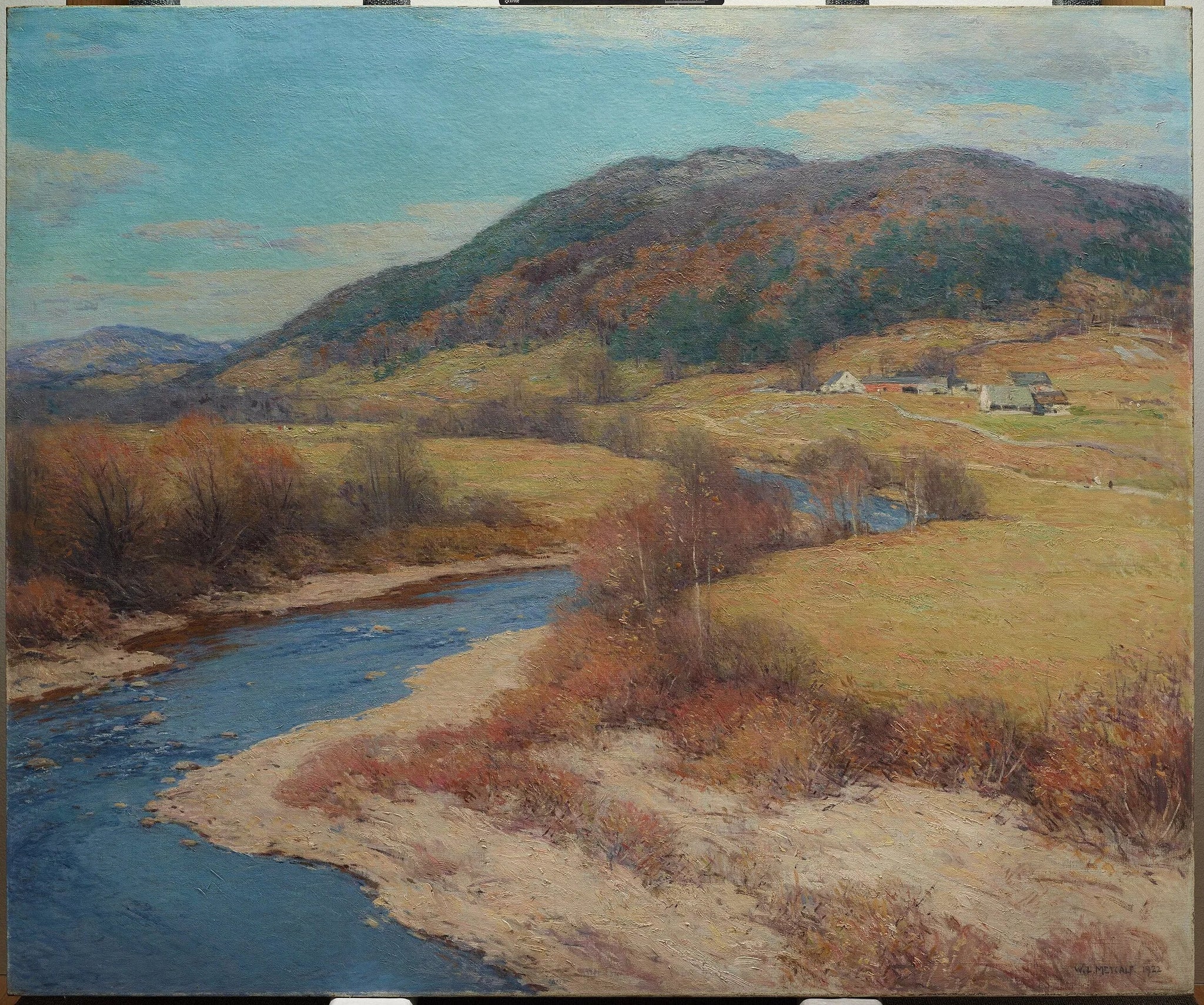 Été indien, Vermont - Willard Metcalf image 1 reproduction de peinture à l’huile