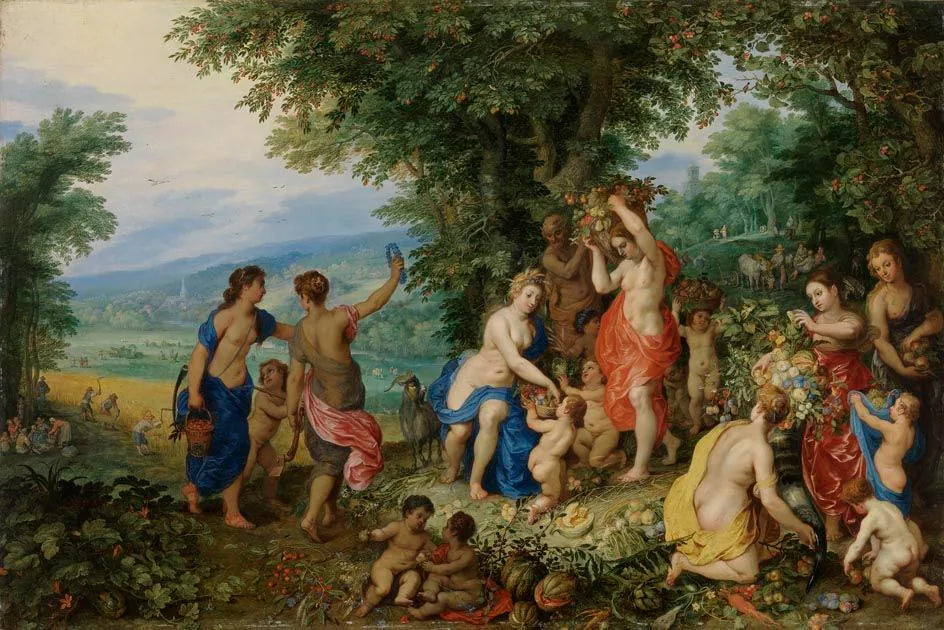 Été - Jan Brueghel l'Ancien image 1 reproduction réalisée par Alpha Reproduction