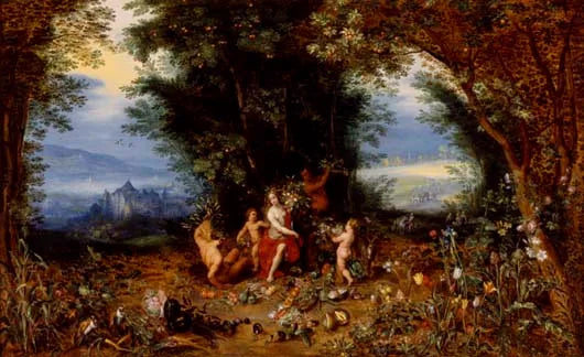 Été - Jan Brueghel l'Ancien image 1 copie peinte à la main à l’huile