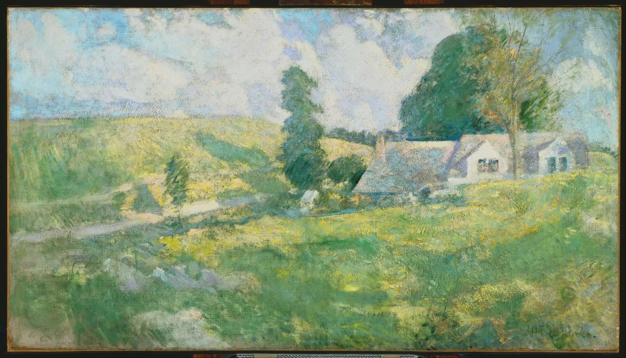 Été - John Henry Twachtman image 1 reproduction d’œuvre d’art à l’huile