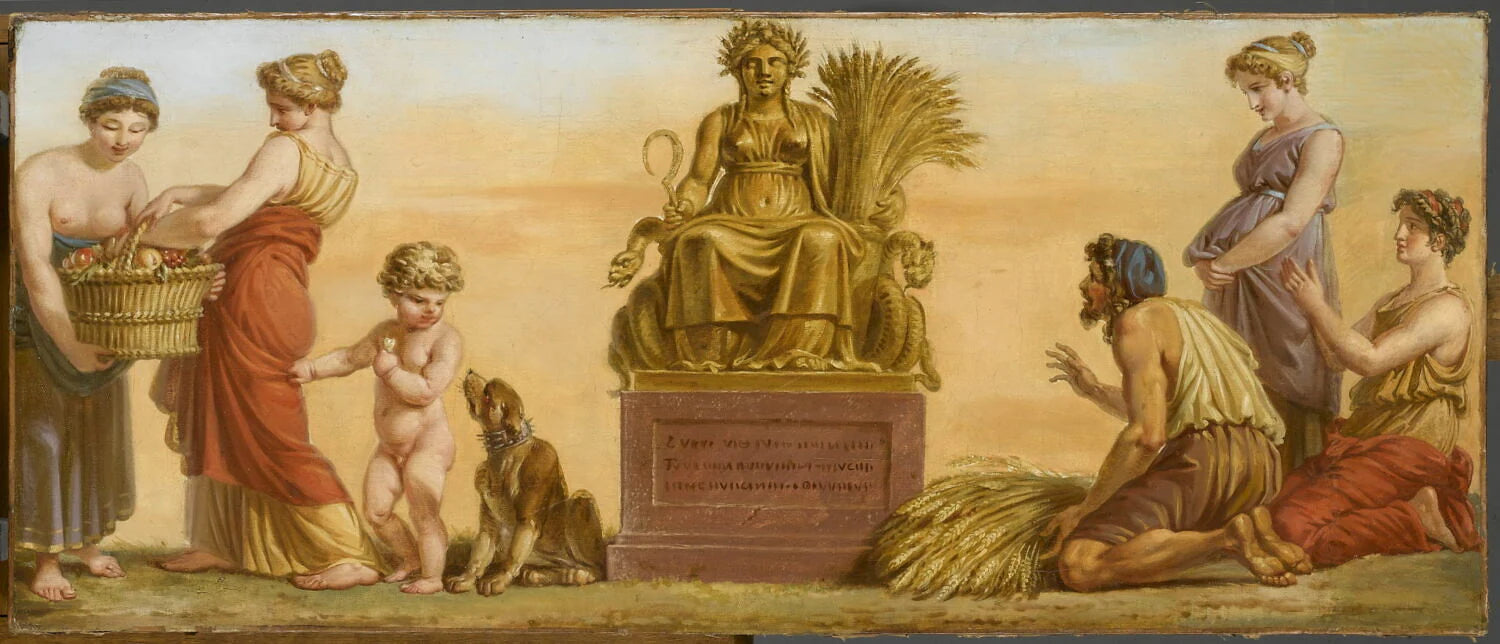 L'Été (Salon des Saisons), offrande à Cérès - Pierre-Paul Prud'hon