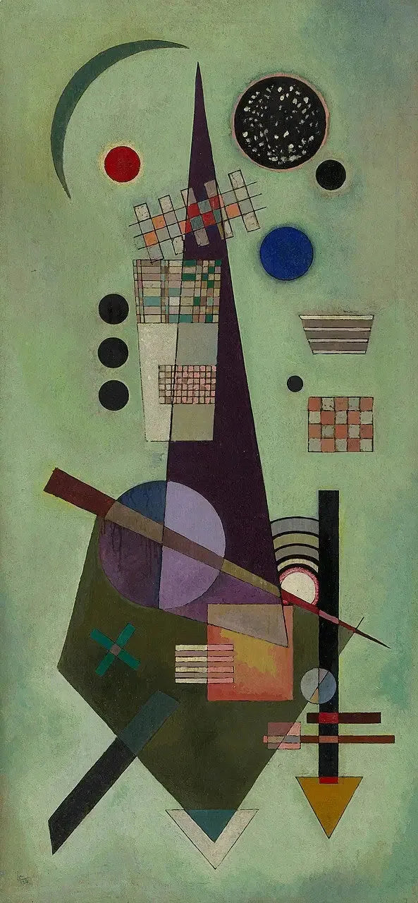 Étendu - Vassily Kandinsky image 1 reproduction artisanale de tableau