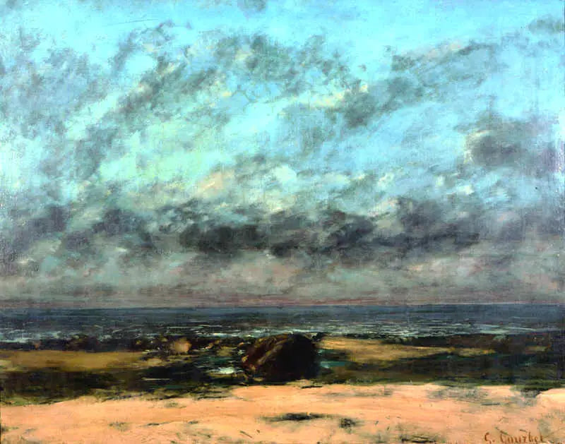 Éternité - Gustave Courbet image 1 tableau peint à l’huile sur toile