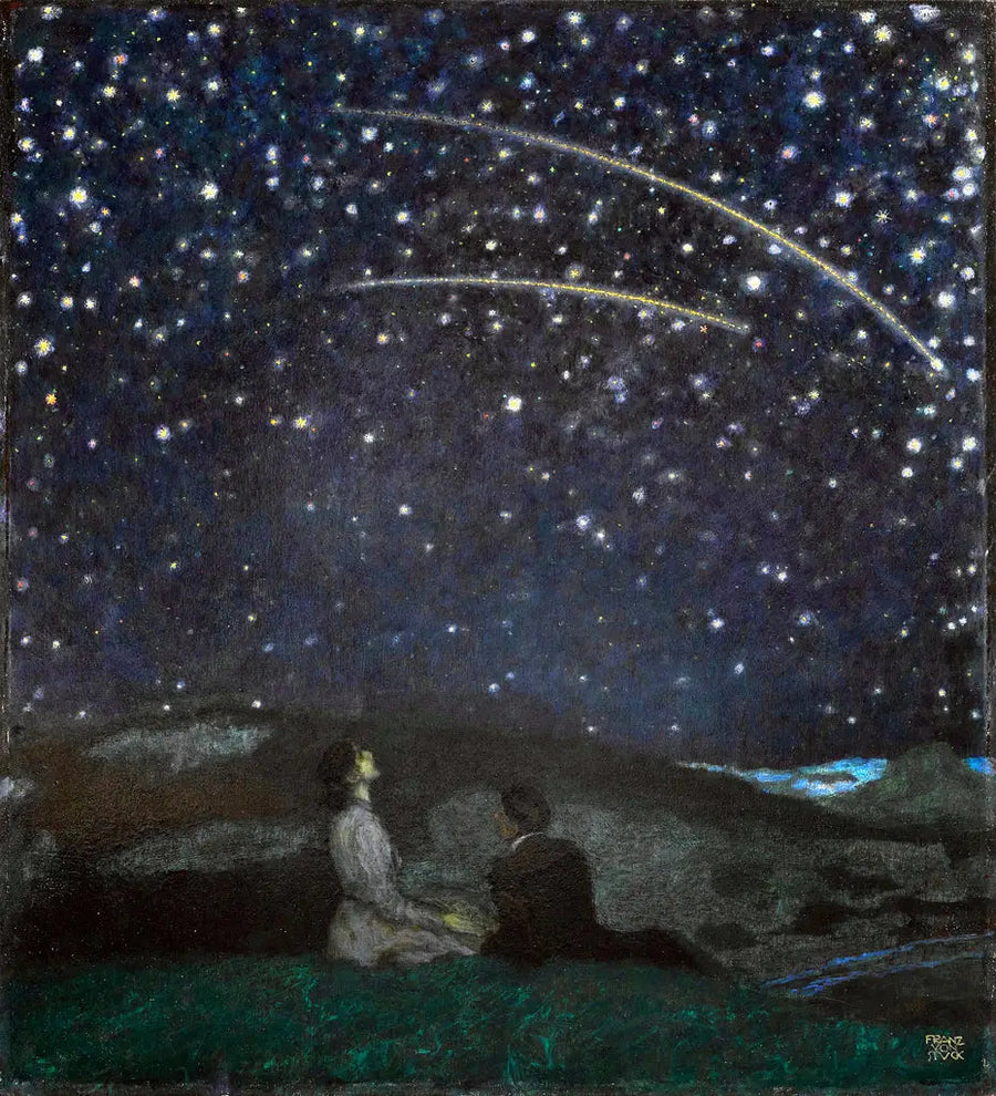 Étoiles Filantes - Franz Von Stuck