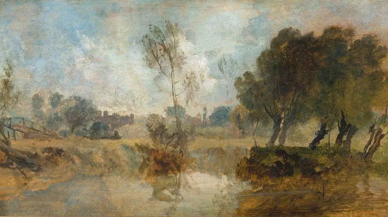 Eton, from the River - J. M. W. Turner