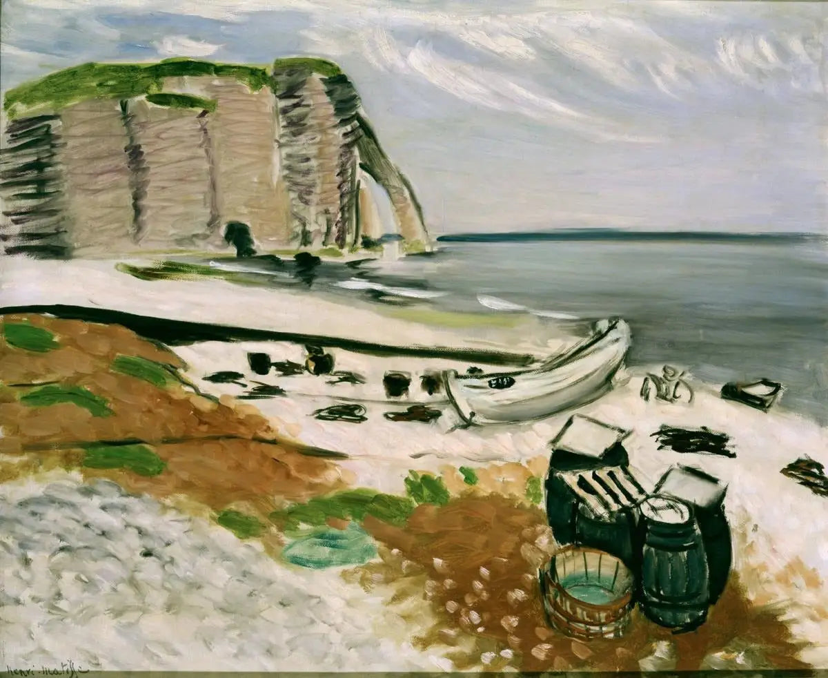 Étretat - Henri Matisse image 1 reproduction d’œuvre d’art à l’huile