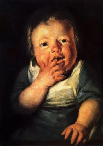 Étude d'un enfant. - Jacob Jordaens