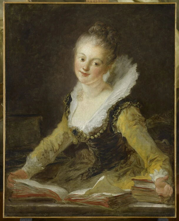 L'Étude, dit aussi parfois Le Chant. - Jean-Honoré Fragonard