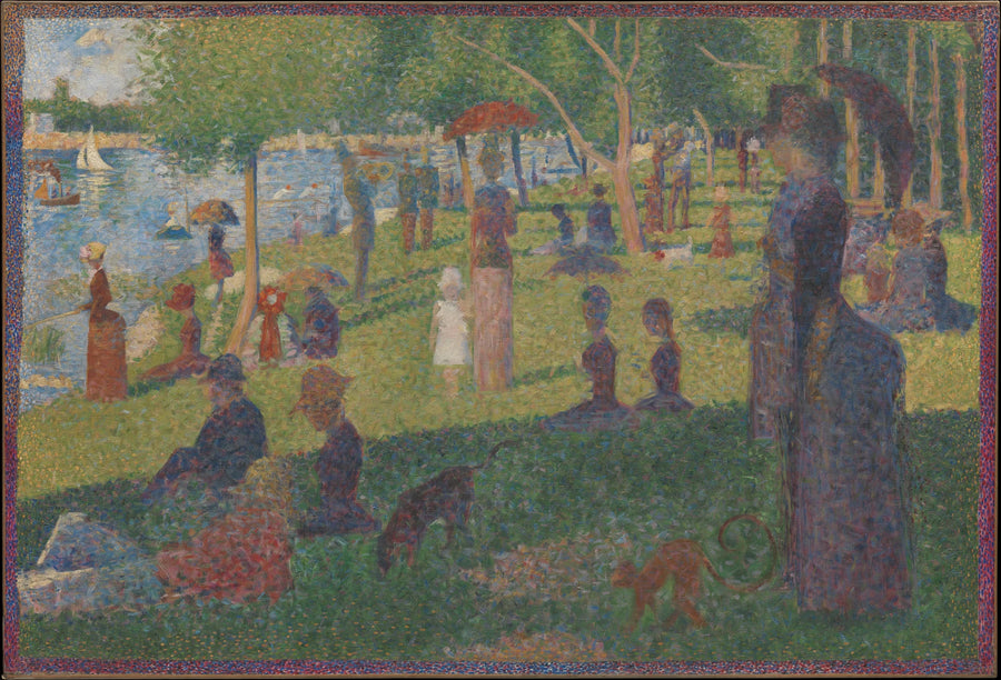 Étude pour Un dimanche après-midi à la Grande Jatte - Georges Seurat