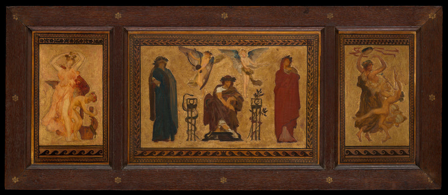 Etude pour le plafond du salon de musique Marquand - Lord Leighton Frederic