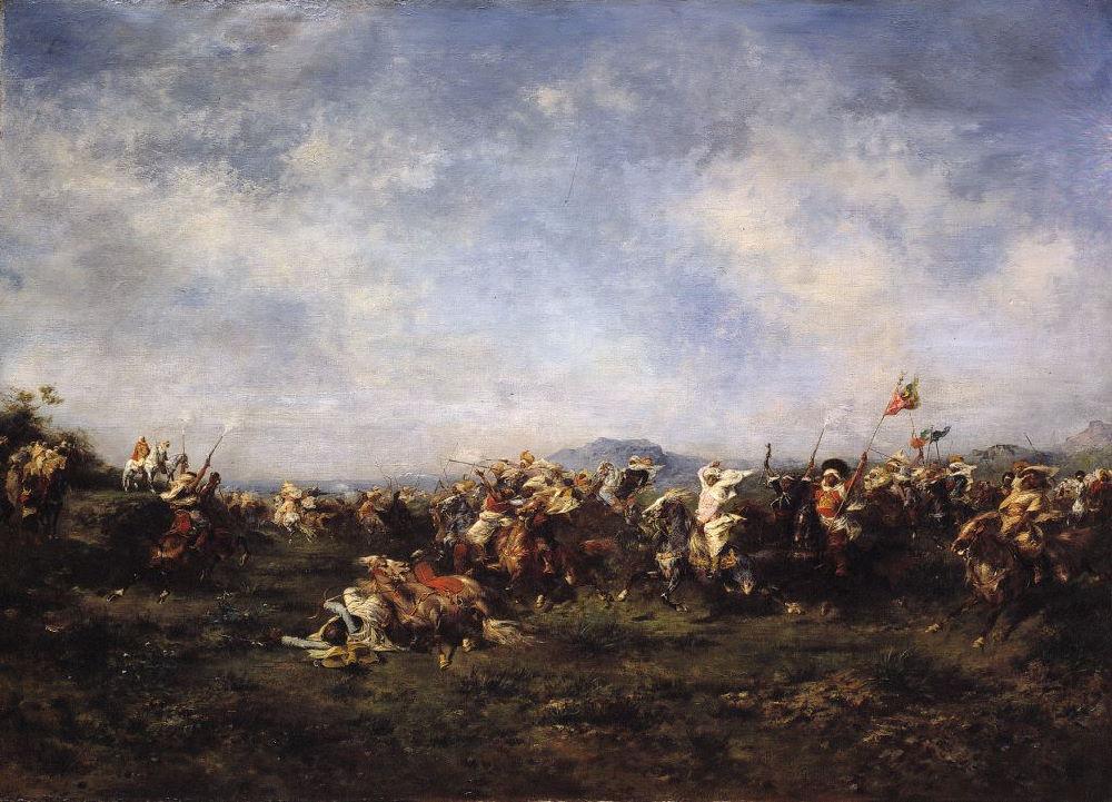 Fantasia en Algérie - Eugène Fromentin