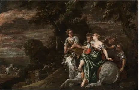 Europe et le taureau - Paul Véronèse image 1 reproduction de peinture à l’huile