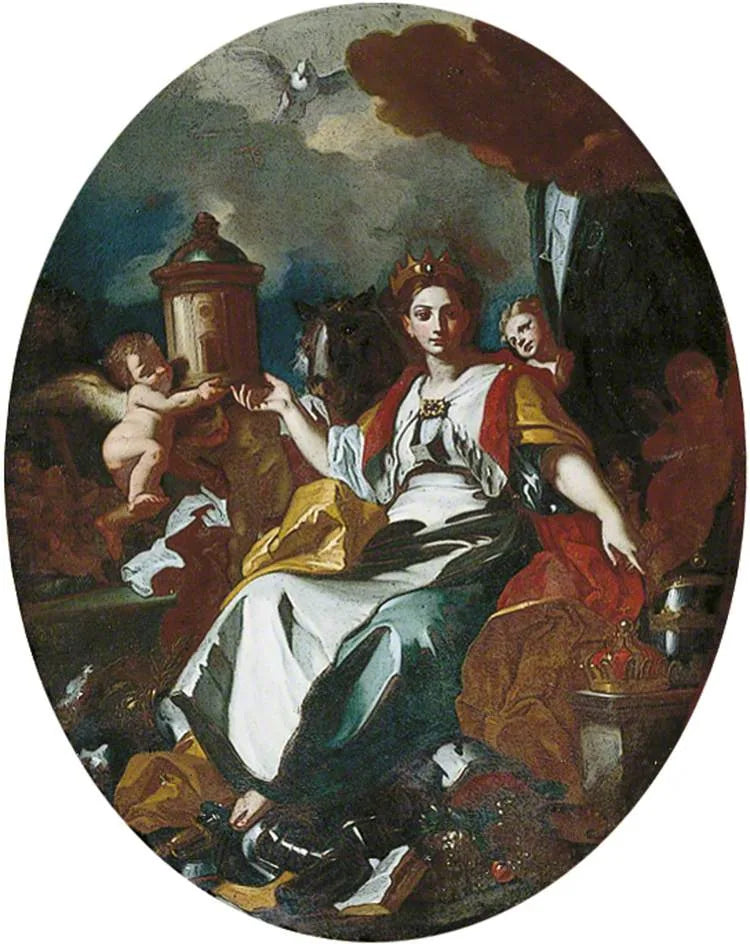 Europe - Francesco Solimena image 1 tableau peint à l’huile sur toile