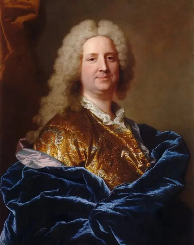 Eusèbe Jacques Chaspoux, marquis de Verneuil - Hyacinthe Rigaud image 1 reproduction d’œuvre d’art à l’huile