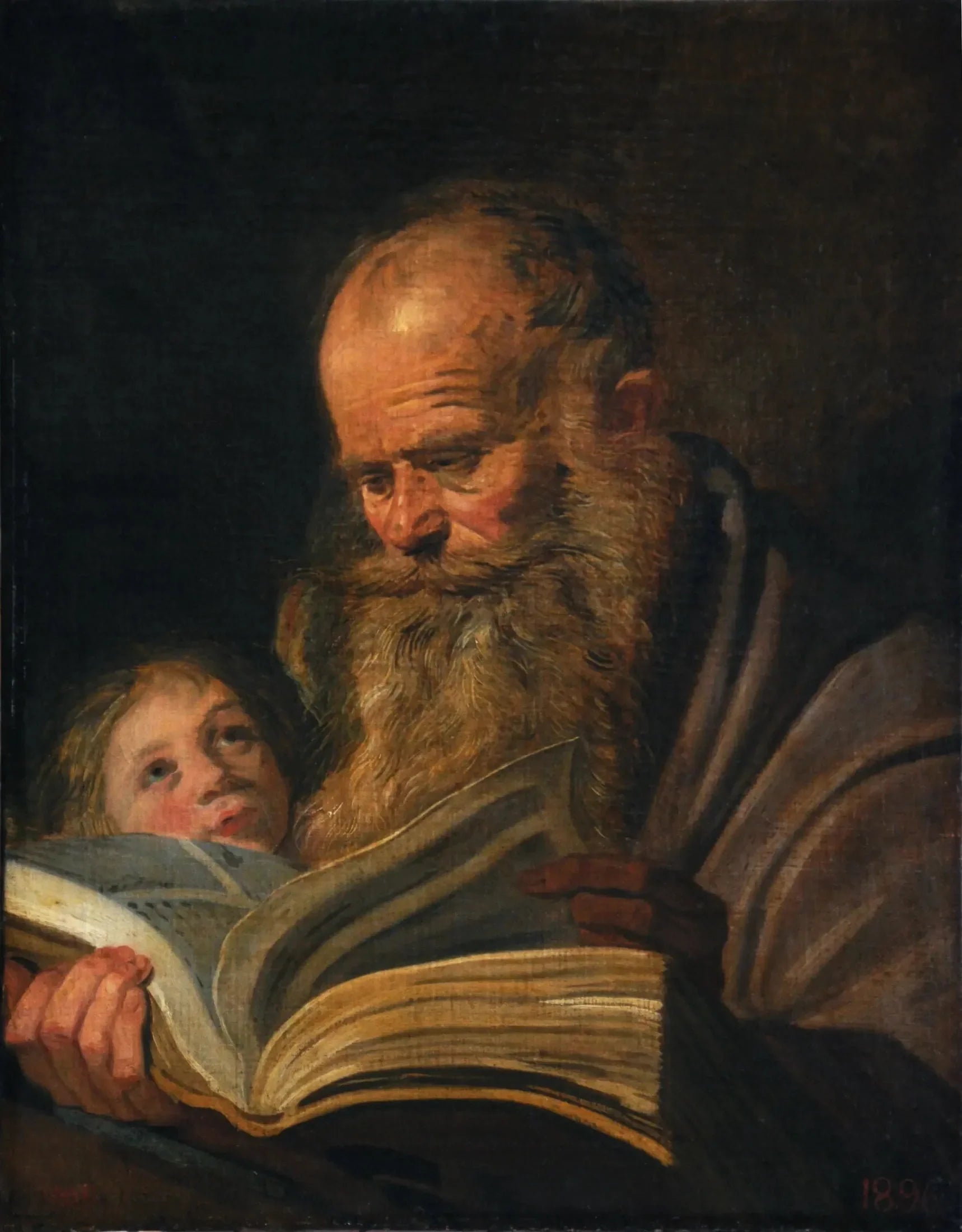 Évangéliste Matthieu - Frans Hals image 1 reproduction artisanale de tableau
