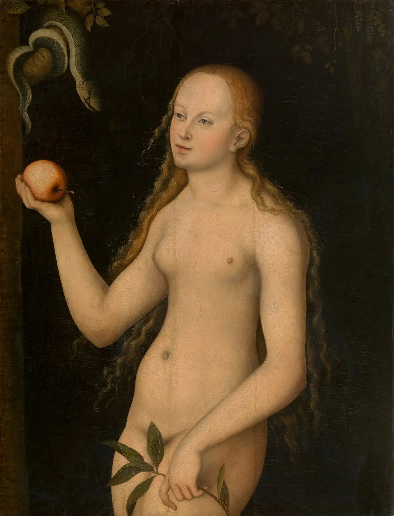 Eve - Lucas Cranach the Elder image 1 tableau peint à l’huile sur toile