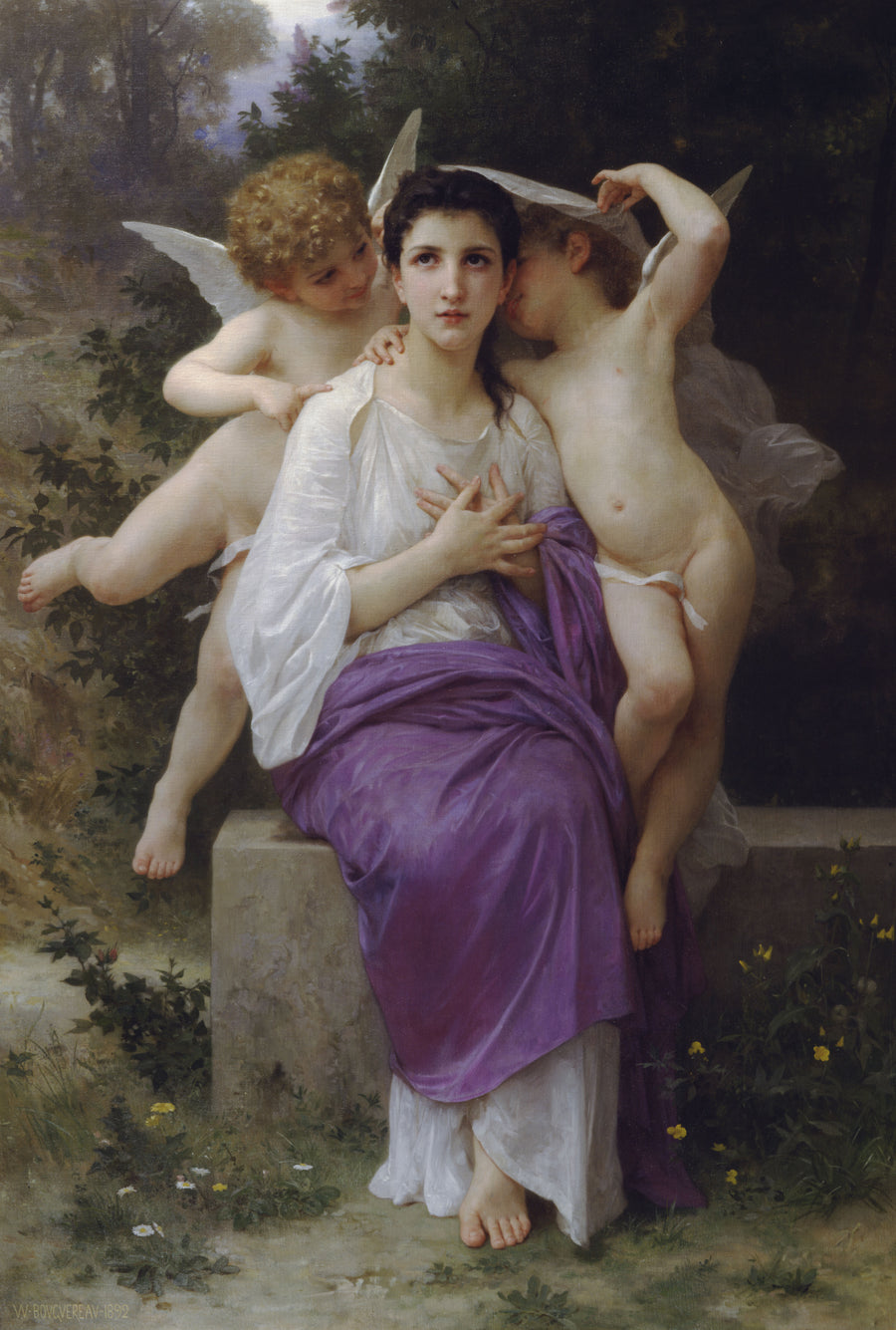 L’Éveil du cœur (1892) - Bouguereau