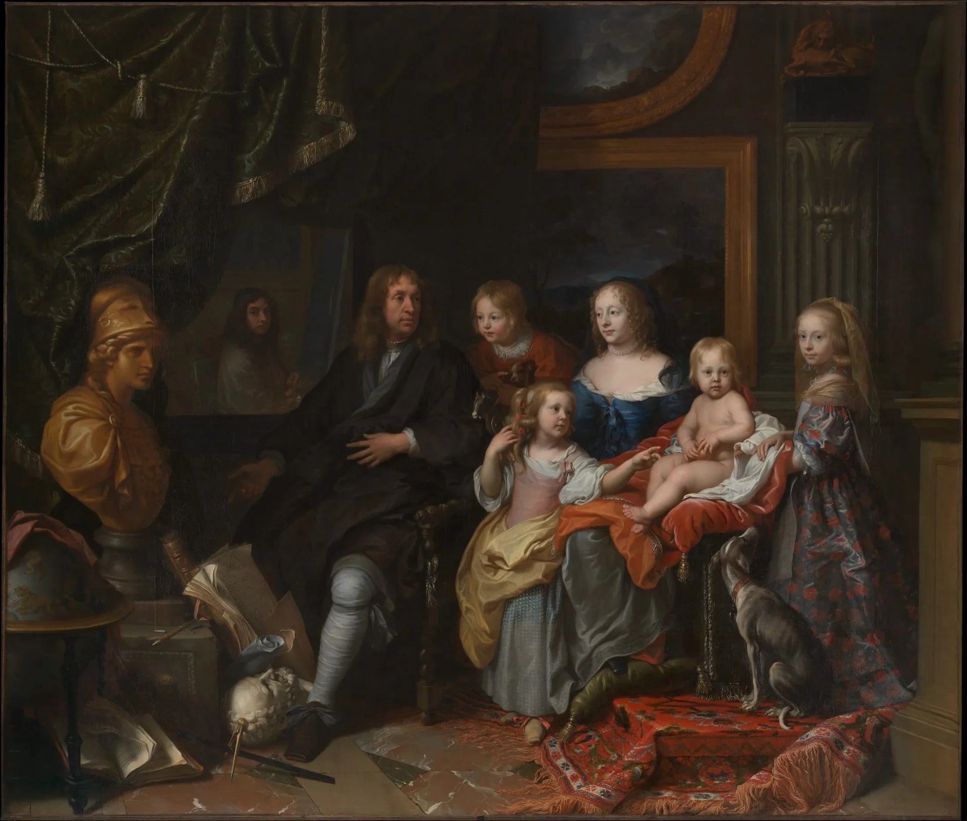 Everhard Jabach et sa famille - Charles Le Brun image 1 reproduction réalisée par Alpha Reproduction