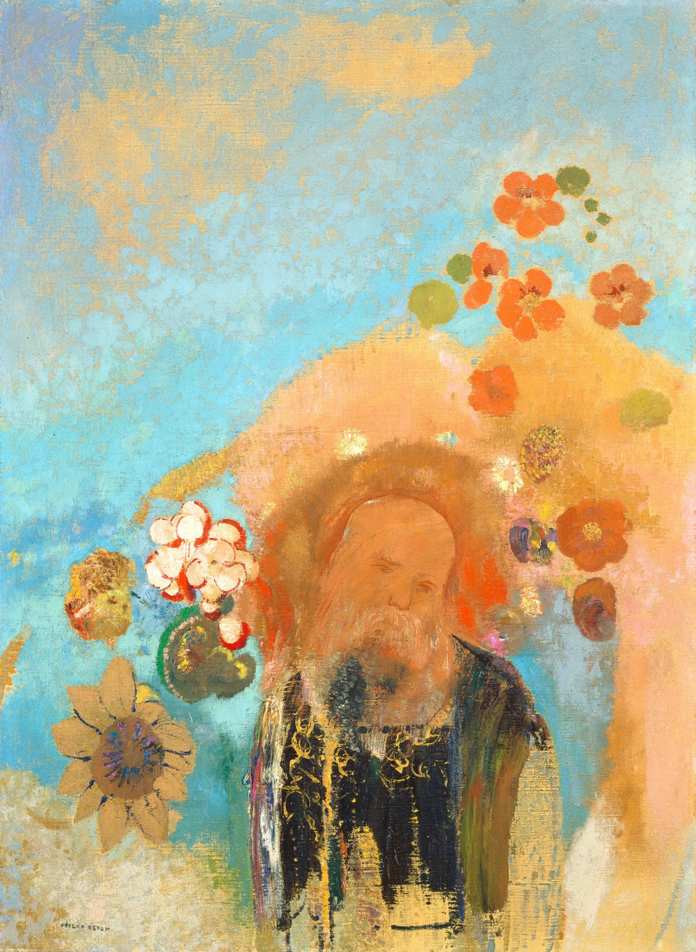 Évocation de Roussel - Odilon Redon - Alpha Reproduction