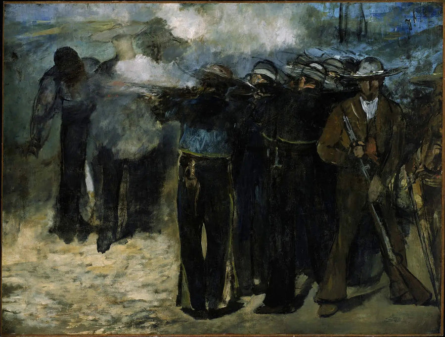 Exécution de l'Empereur Maximilien du Mexique - Édouard Manet