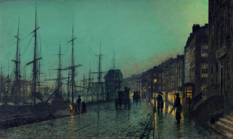 Expédition sur la Clyde - John Atkinson Grimshaw