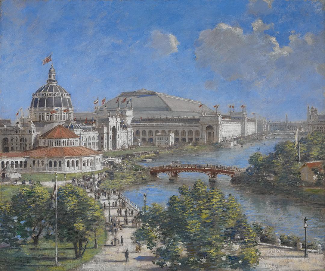 Exposition universelle de Chicago - Theodore Robinson image 1 reproduction de peinture à l’huile
