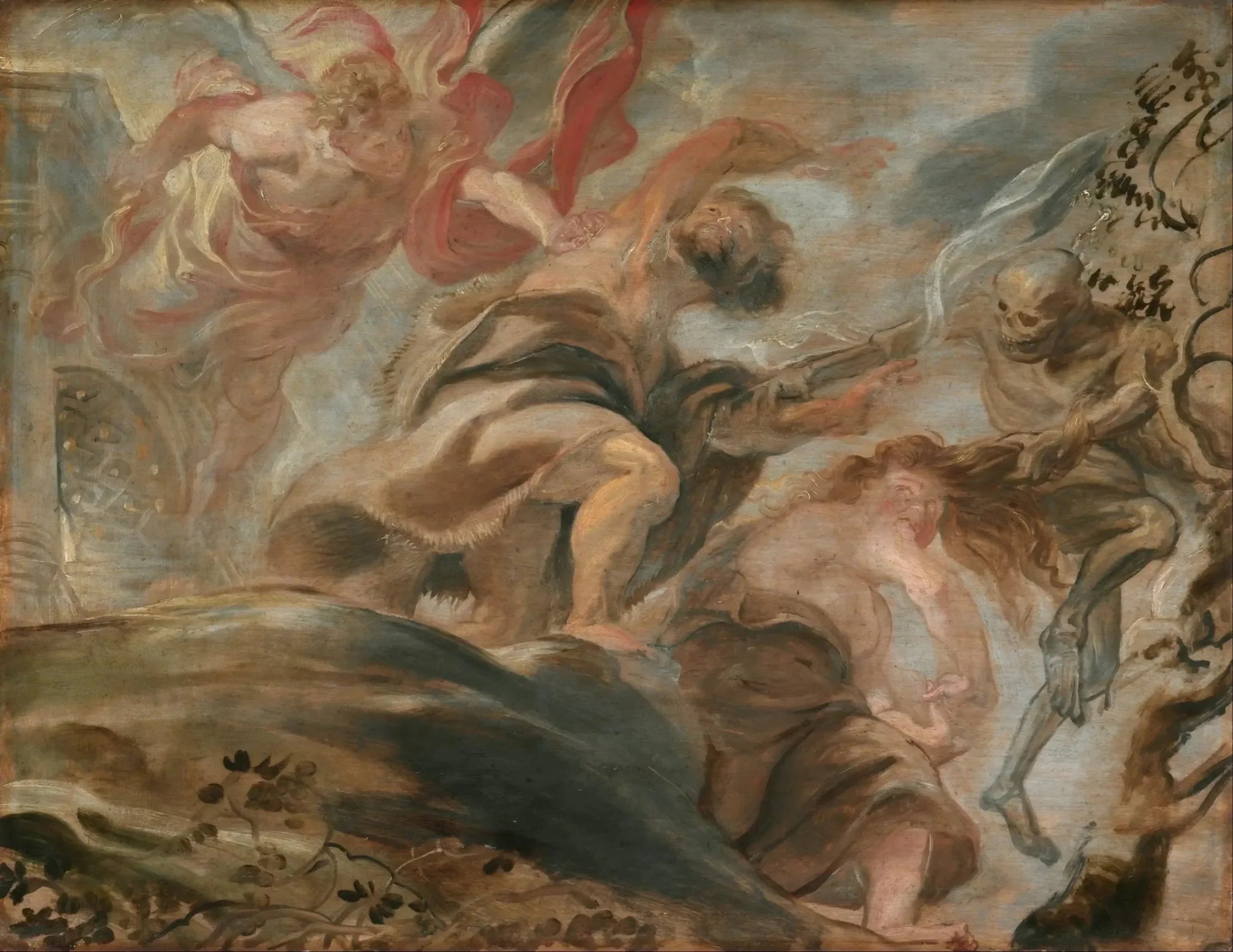 Expulsion du jardin d'Eden - Peter Paul Rubens image 1 reproduction réalisée par Alpha Reproduction